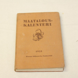 Maatalouskalenteri 1955
